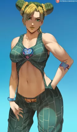 jolyne cujoh(空条徐倫)|jojo's bizarre adventure(ジョジョの奇妙な冒険)|