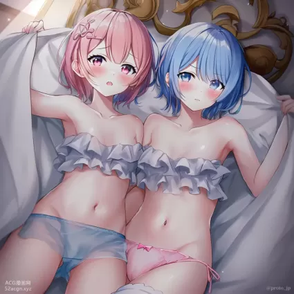 rem_(レム（Ｒｅ：ゼロ）) ram_(ラム（Ｒｅ：ゼロ）)|re:zero_kara_hajimeru_isekai_seikatsu(Ｒｅ：ゼロから始める異世界生活)|