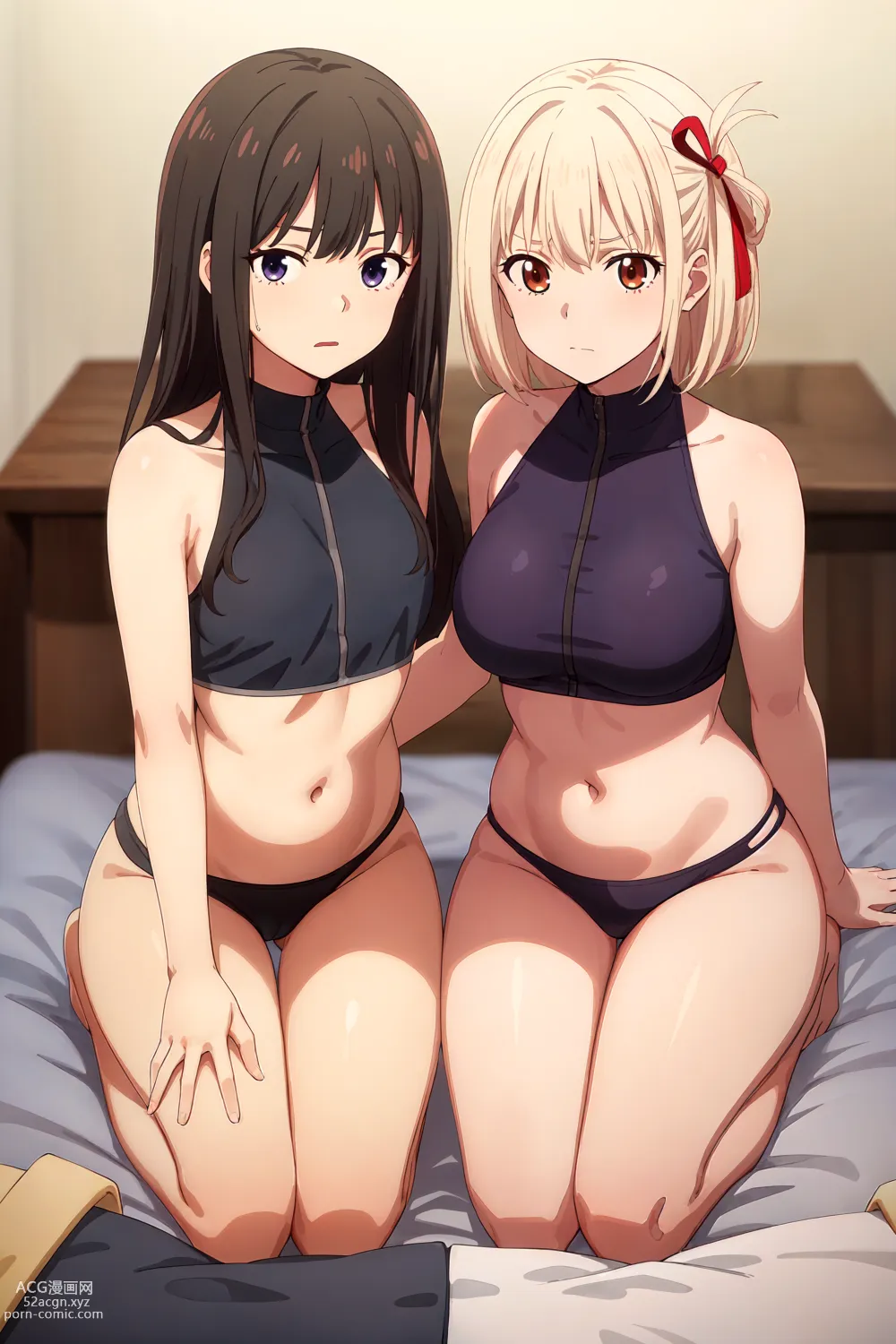 Lycoris recoil sports bra