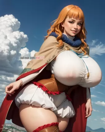 AI created mimosa vermillion hentai pictures about breasts(乳) cape(ケープ)