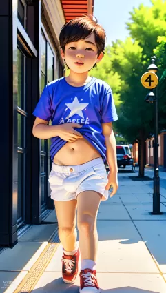 AI generated original hentai pictures by jelron about 1boy(男一人) bulge(もっこり)