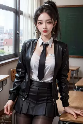 [AI beauty] uncensored - Teacher