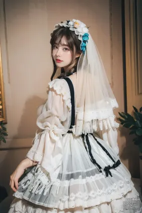 No408 White Lo Dress