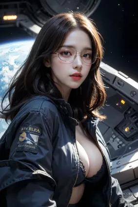No430 Space Lady