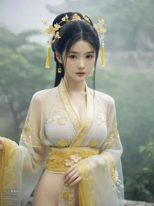 古風唯美性感漢服小姐姐二期【AI Generated】