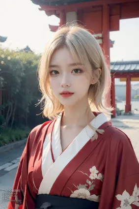 Red Kimono