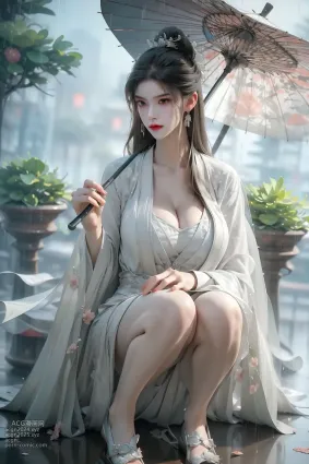 [AI Generated] 永生 方清雪 寫真 2