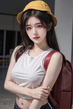 Girl and Bag