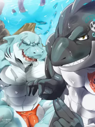 Shark Senpai&#039;s Lewd Training