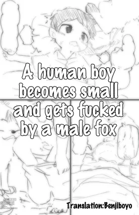 catfox22 / funiyua - A human boy becomes small and gets fucked by a male fox + extras