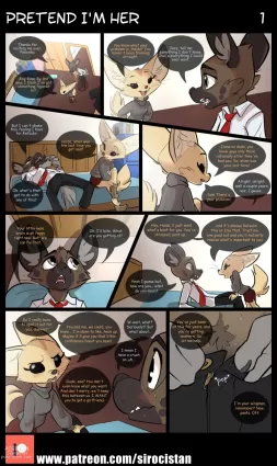 Pretend I'm Her - Chapter 1 (Aggretsuko)