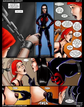  Subjugating Scarlett - Chapter 2 - Colored (G.I. Joe)