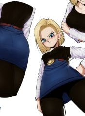 Android 18 Mini Comic (Dragon Ball Z)