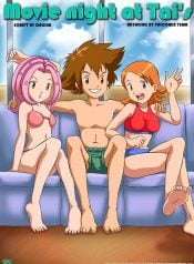 Movie Night At Tai’s (Digimon)